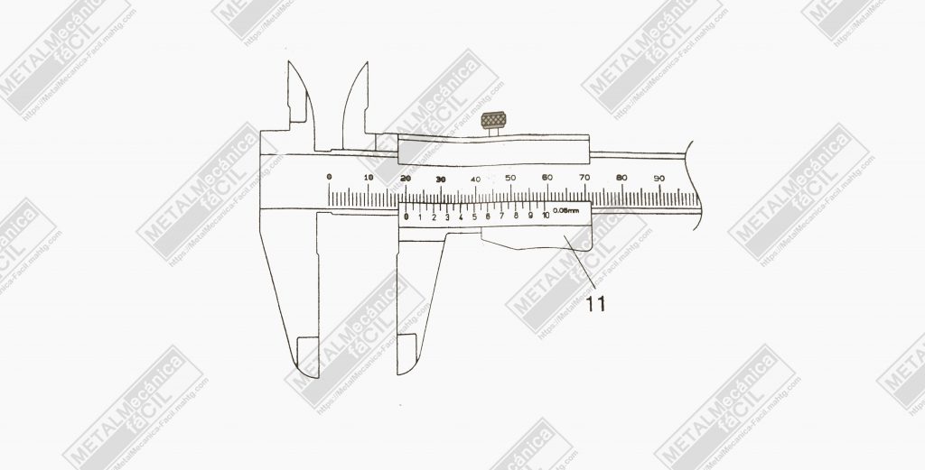 Vernier Caliper with spring